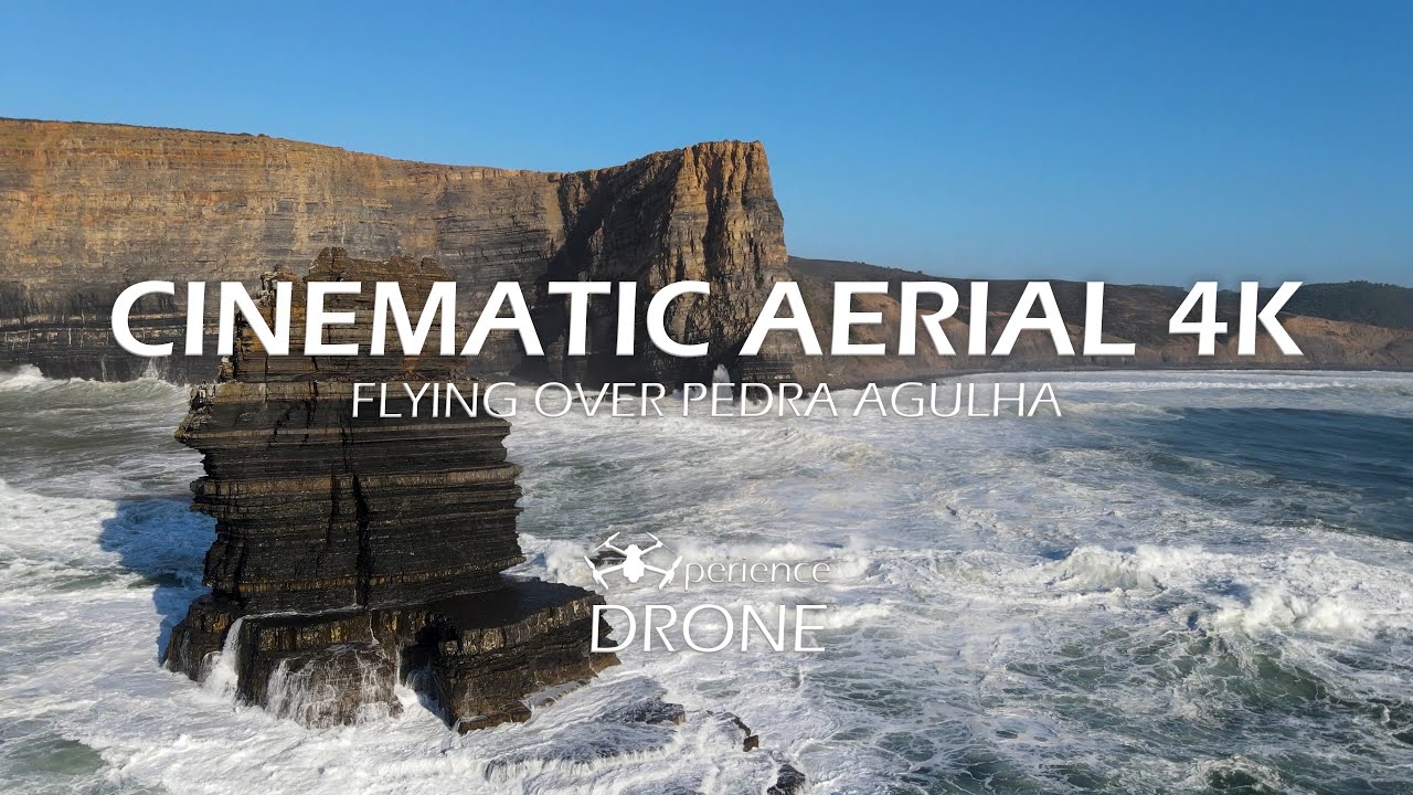 Pedra Agulha - Needle Rock (Portugal) 4K DRONE VIDEO with ambient music