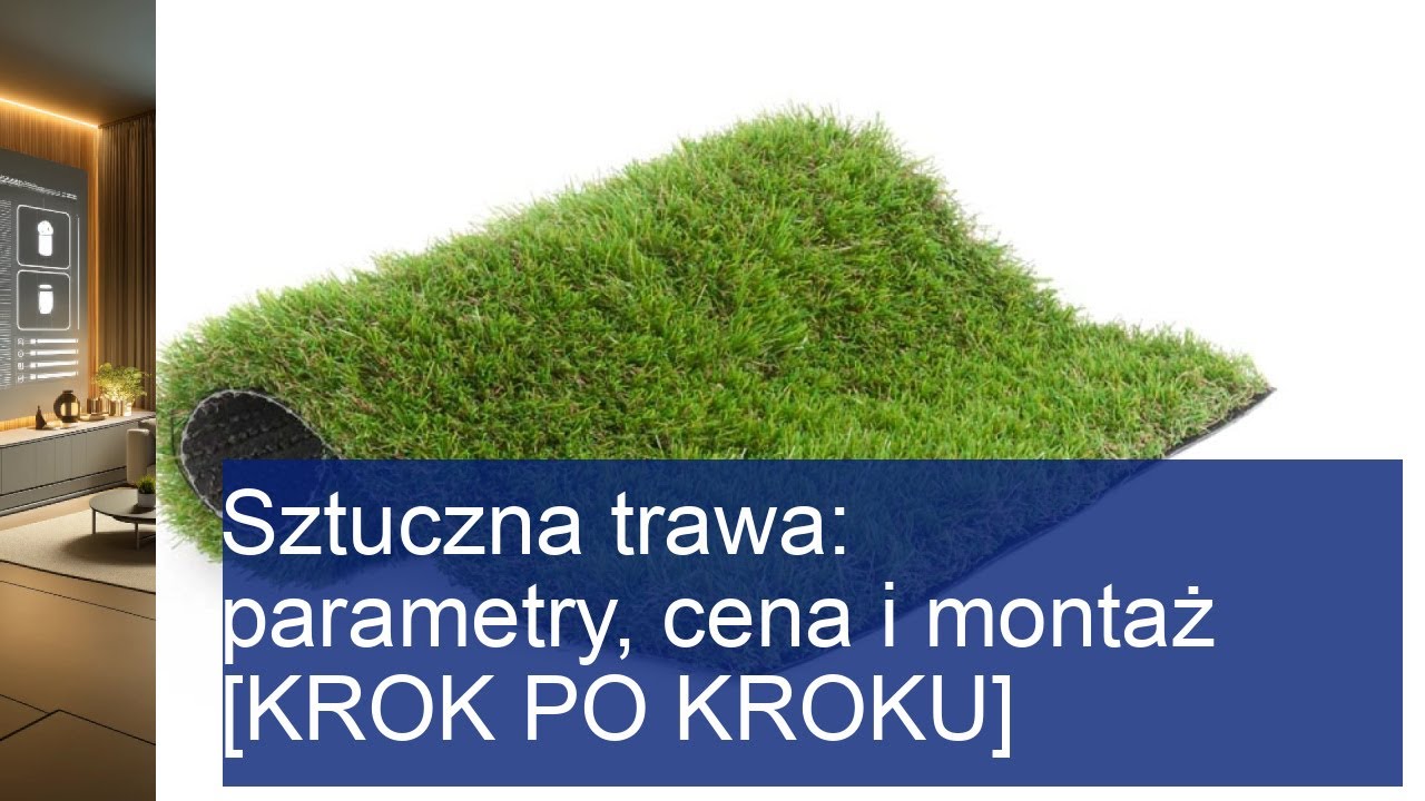 Sztuczna trawa: parametry, cena i montaż [KROK PO KROKU]