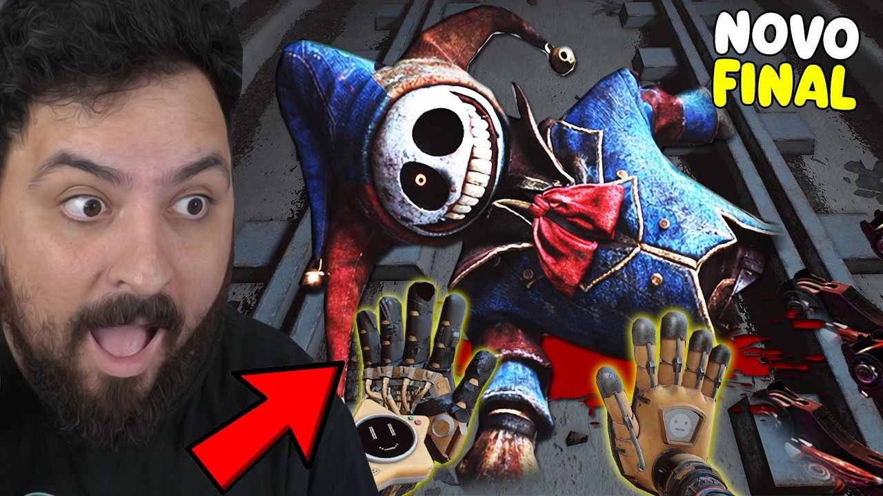 ELES MUDARAM O FINAL DO PROTÓTIPO!? NOVO GRABPACK PRETO !! - Poppy Playtime CAPITULO 5