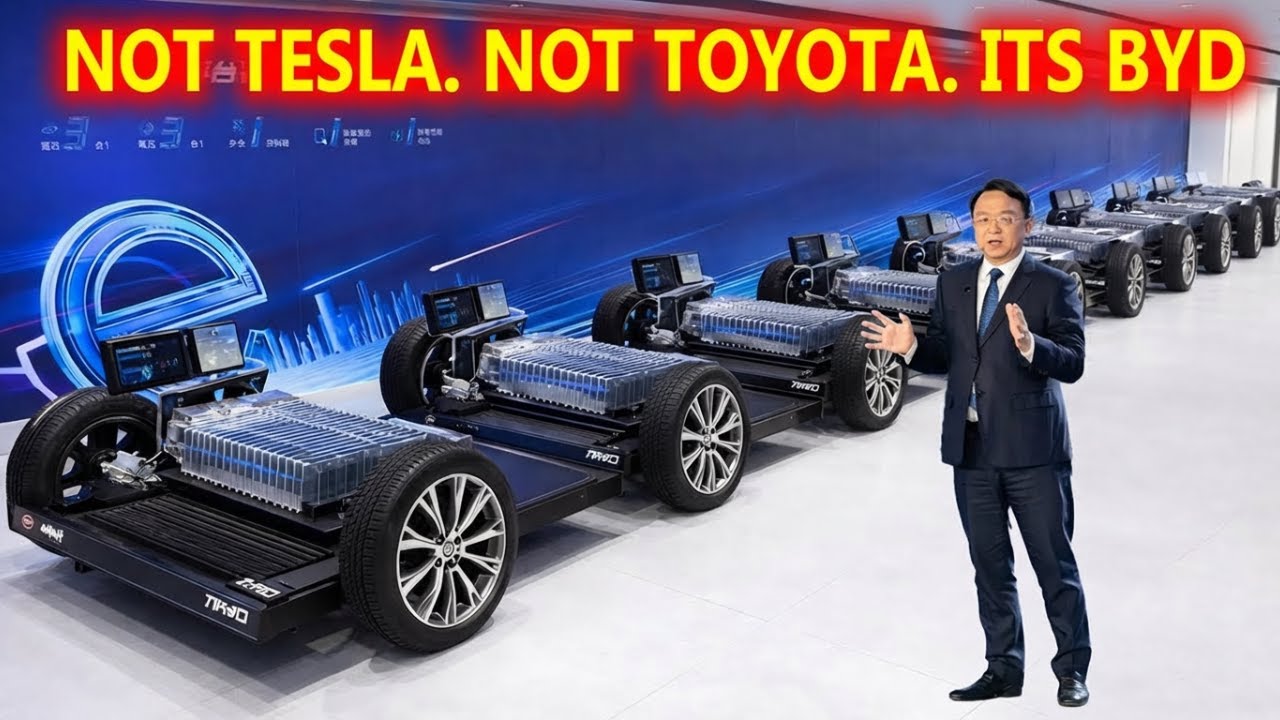 Генеральный директор BYD подтвердил крупный прорыв в разработке батареи для Blade — шокирующая 5-...