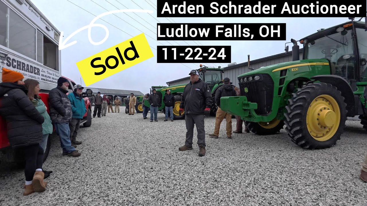 Results - JD Tractors 8330 | 8230 | 6110R - JD 1795 Planter - Peterbilt 379 Semi - Auction 11-22-24
