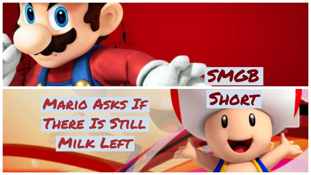 BM Short | Mario Asks Toad If There Is Still Milk Left | Short Animation | (GMOD)