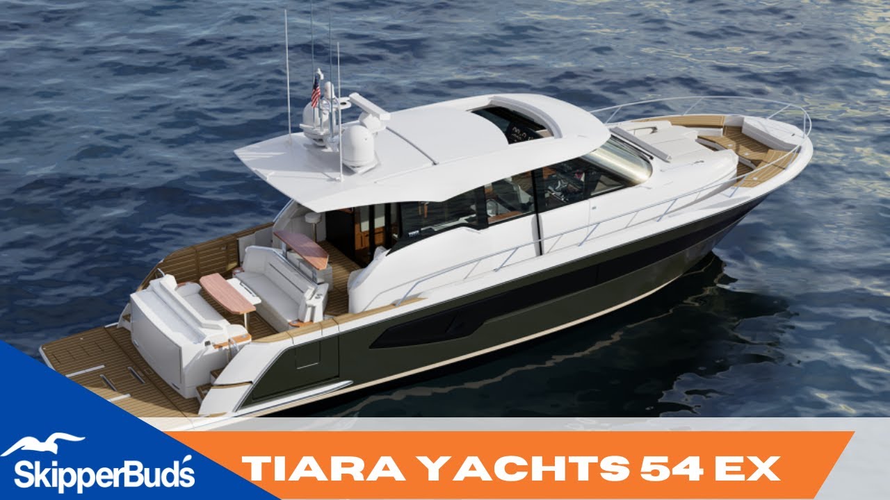 НОВАЯ Tiara Yachts EX 54: первый взгляд и прохождение SkipperBud's