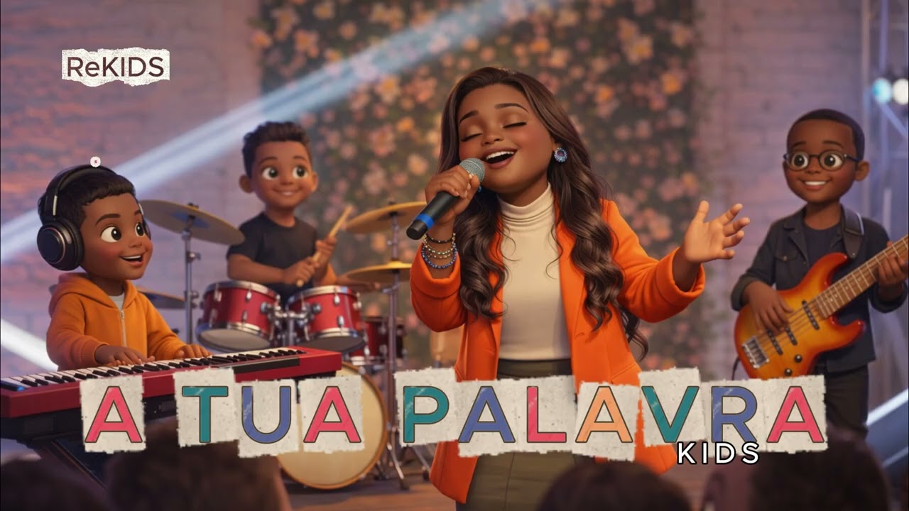 A TUA PALAVRA | Versão Kids | Louvor Infantil