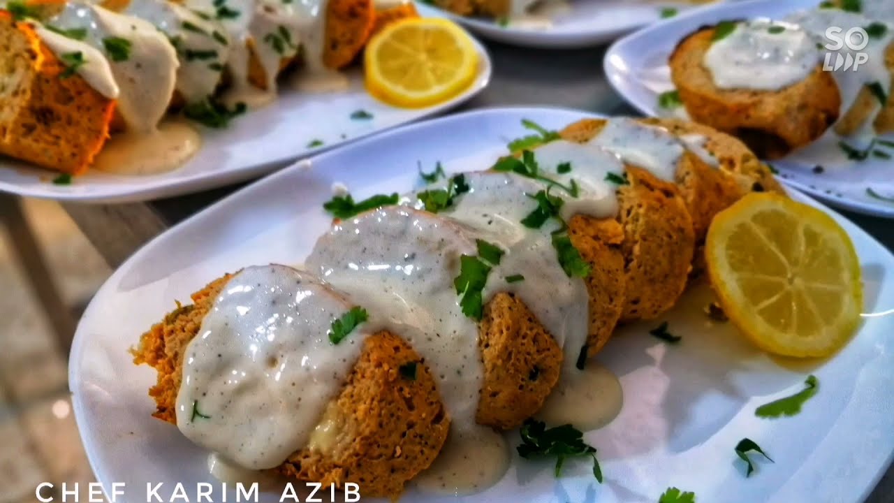 وصفة الرولي و صلصة الجبن بأربعة أجبان