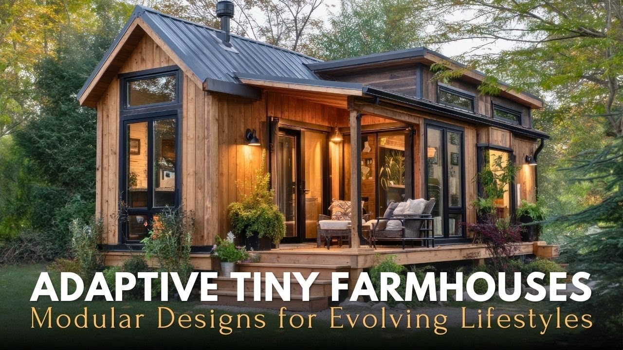 Adaptive Tiny Farmhouses: Modular Designs for Evolving Lifestyles