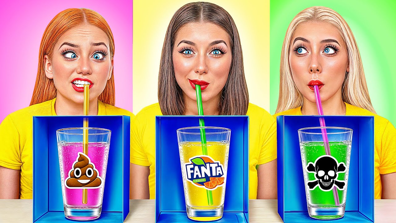 Don’t Choose the Wrong Mystery Drink Challenge | Funny Food Situations by Funny DO Challenge