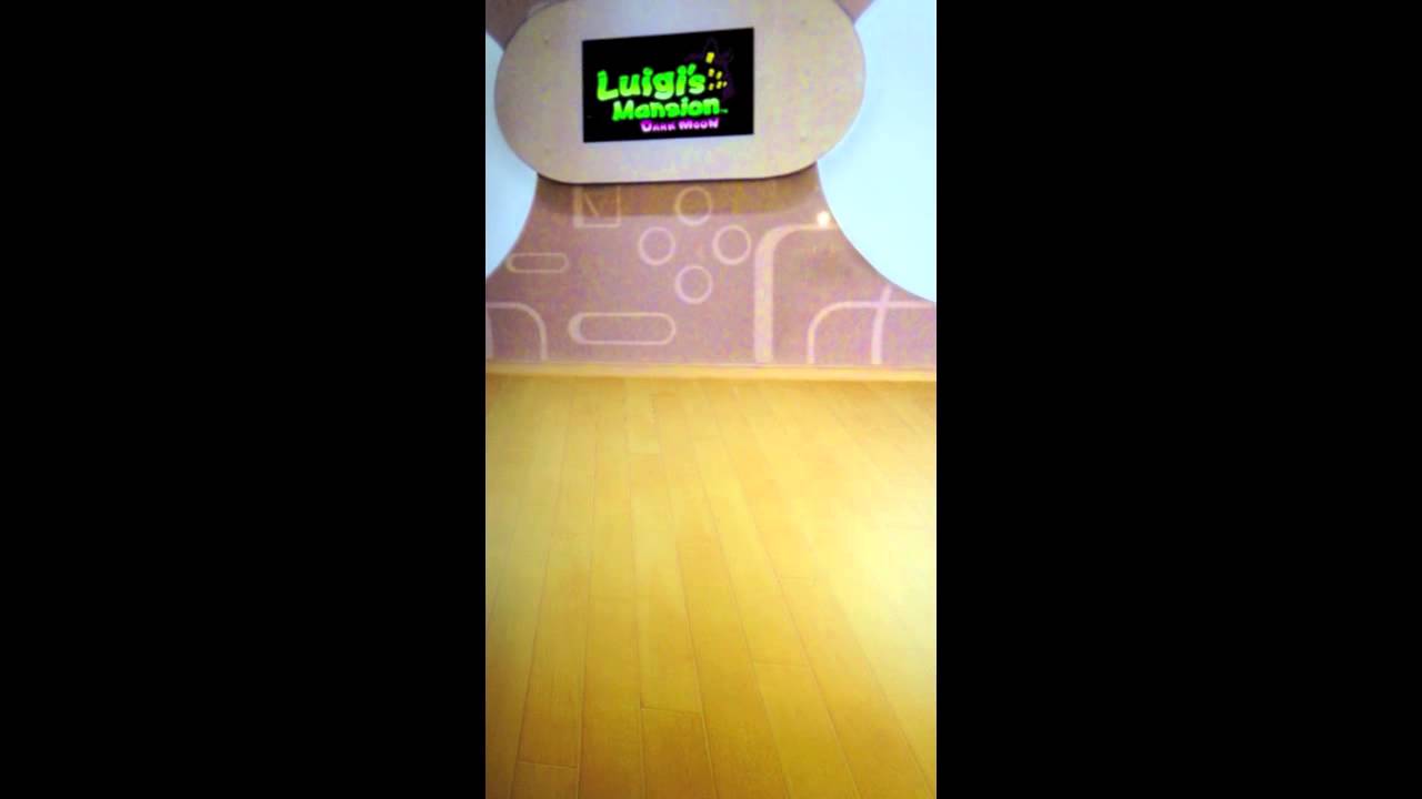 talking with mario and luigi at the nintendo store