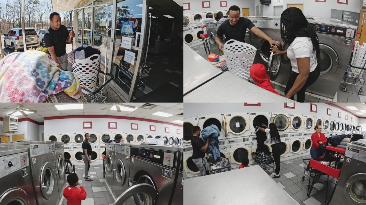 Huku usa🇺🇸 mambo  ni kusaidiana our public laundromat
