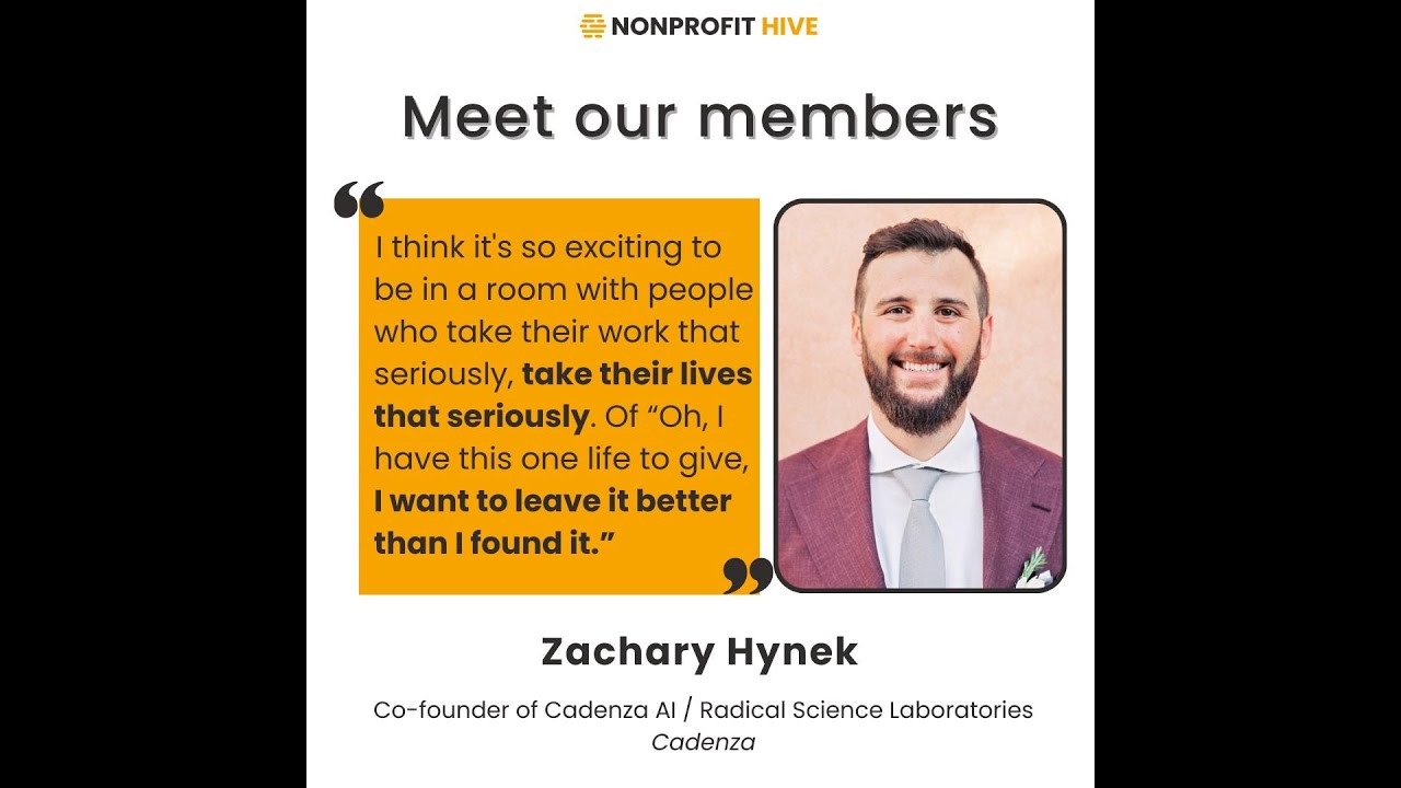 Zach's Inspiring Journey in Nonprofit Work 🌍✨