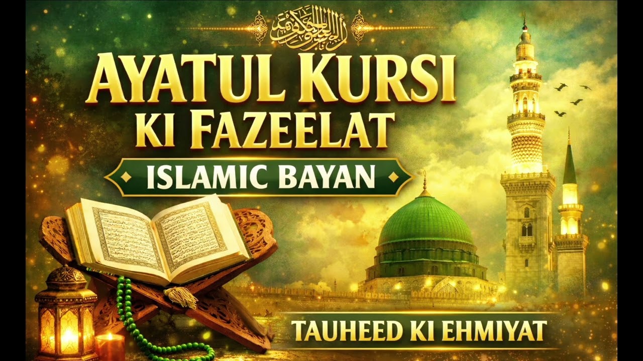 AYATUL KURSI ki Fazeelat, TAUHEED ki Ehmiyat #islamicvideo #bayan #muslimah #deen #muslim #deen 