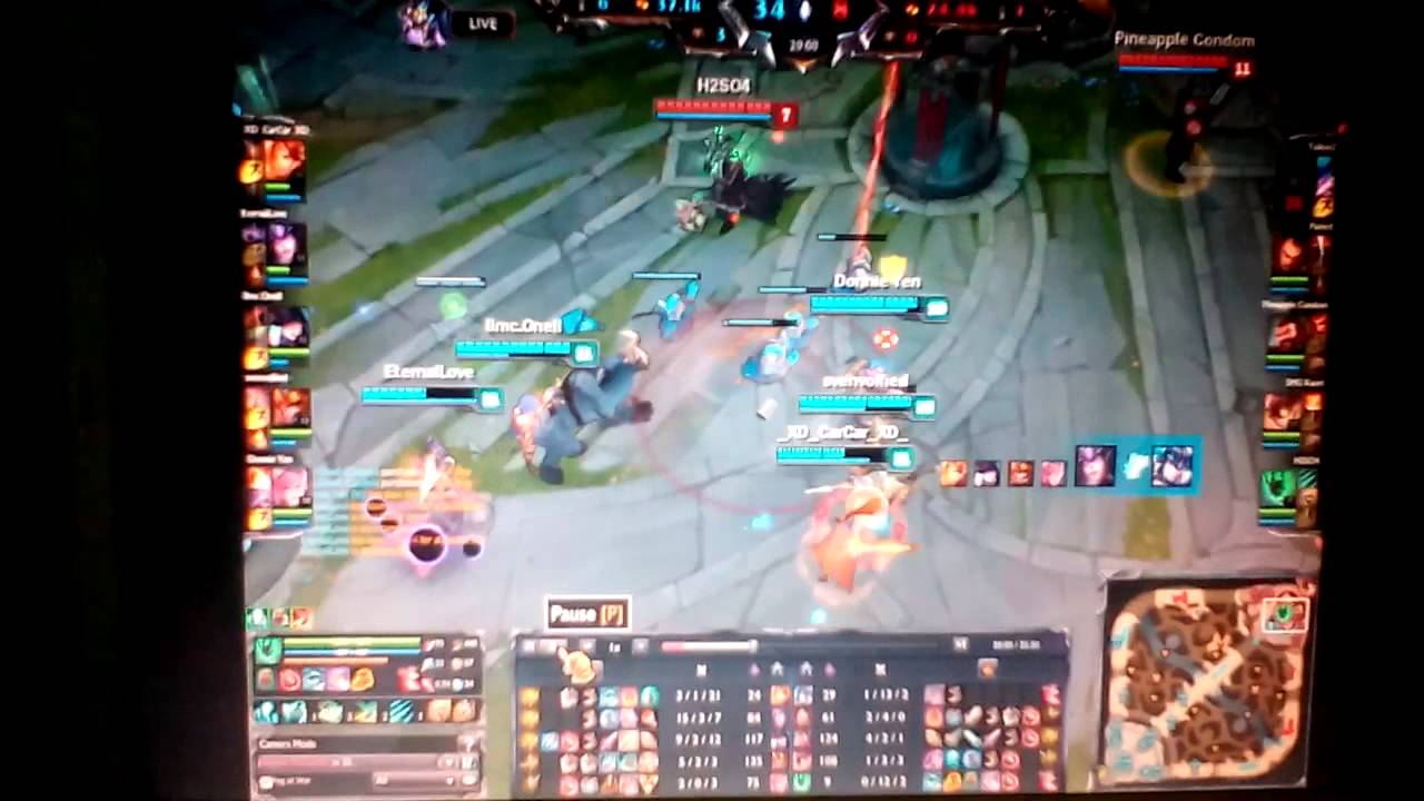 TaikunZ and H2SO4 feeding in ranked game LoLph