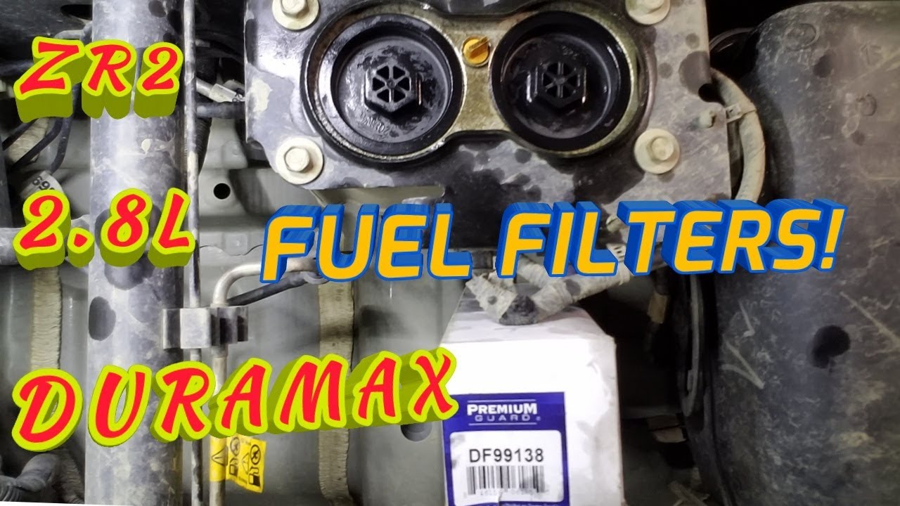 ZR2 Colorado/Canyon 2.8 Duramax | HOW TO change fuel filter