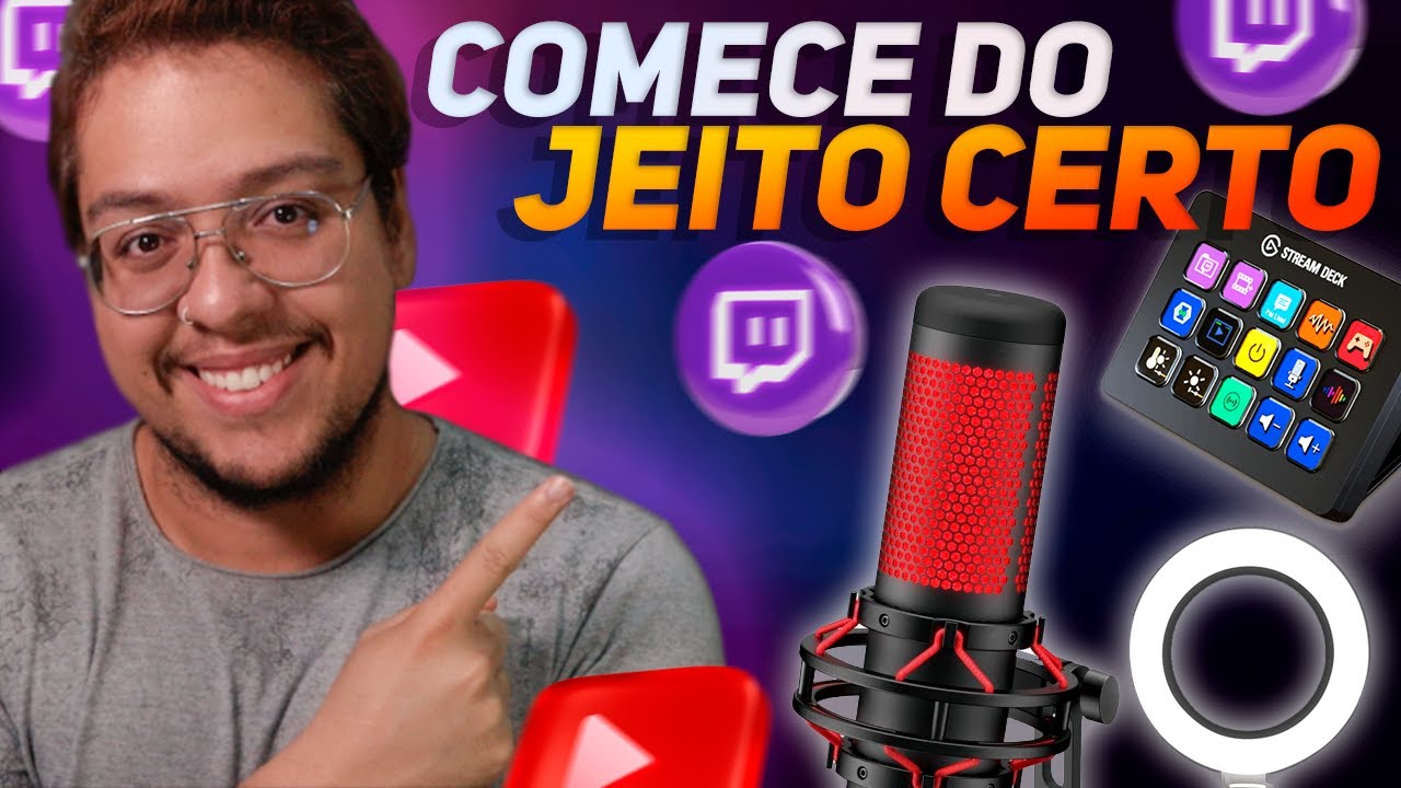 O que é preciso para COMEÇAR A FAZER LIVE na Twitch? (parte 1)