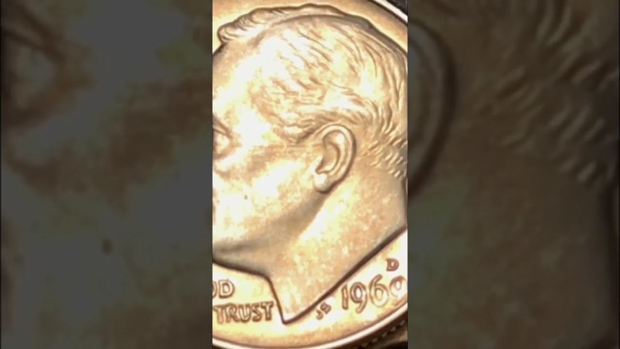 US Ten Cents Coin- 1969 Dime