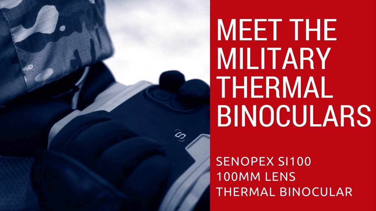 Long Range Military Thermal Binoculars, Design by Senopex in China With Pride
