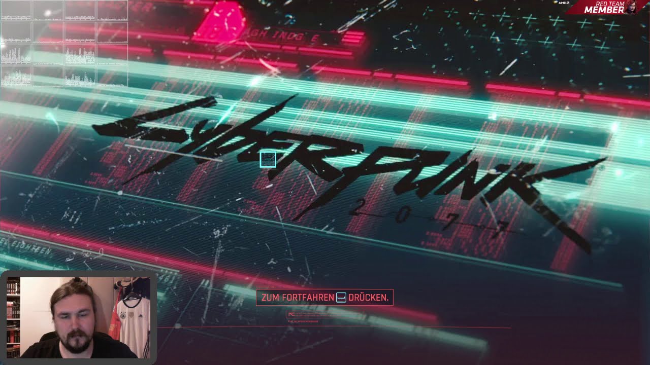 Cyberpunk 2077 // 720p50@6000kbps + 2000kb buffer // OBS on 6 SMT cores