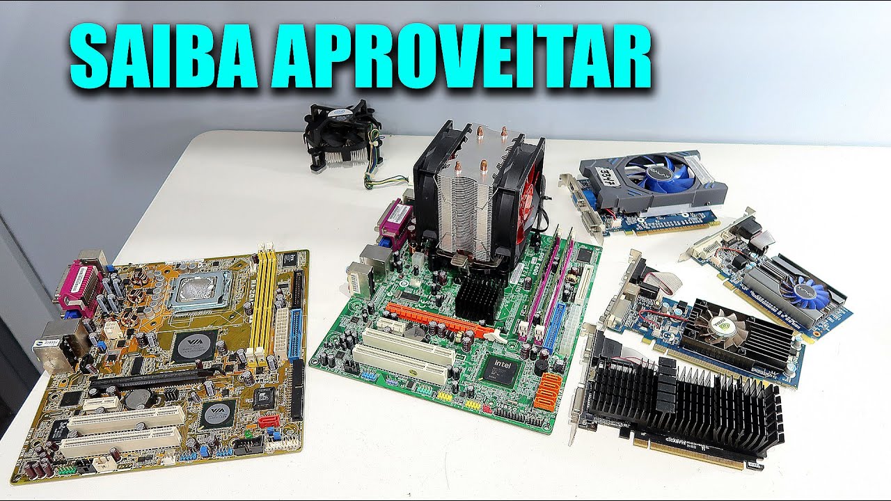 NUNCA DEI TANTO VALOR AO HARDWARE ANTIGO COMO AGORA!