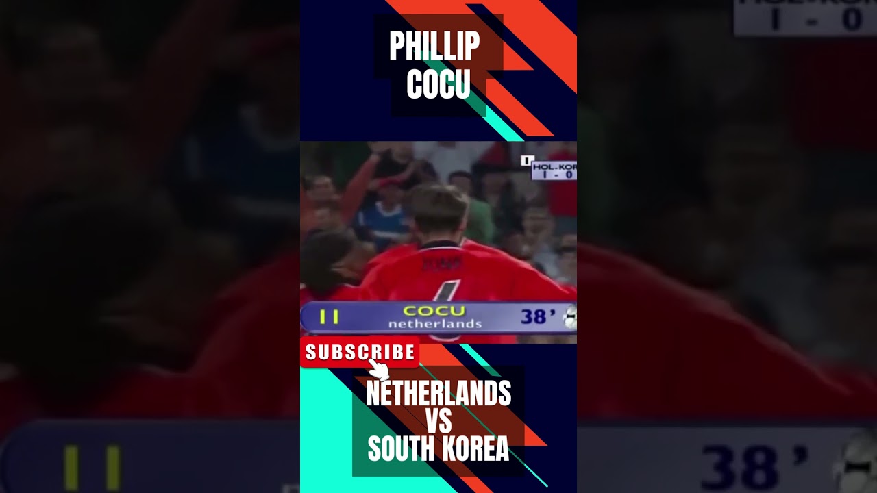 Phillip Cocu #shorts #shortvideo #worldcup #ucl #sepakbola #netherlands #1998 #southkorea #football
