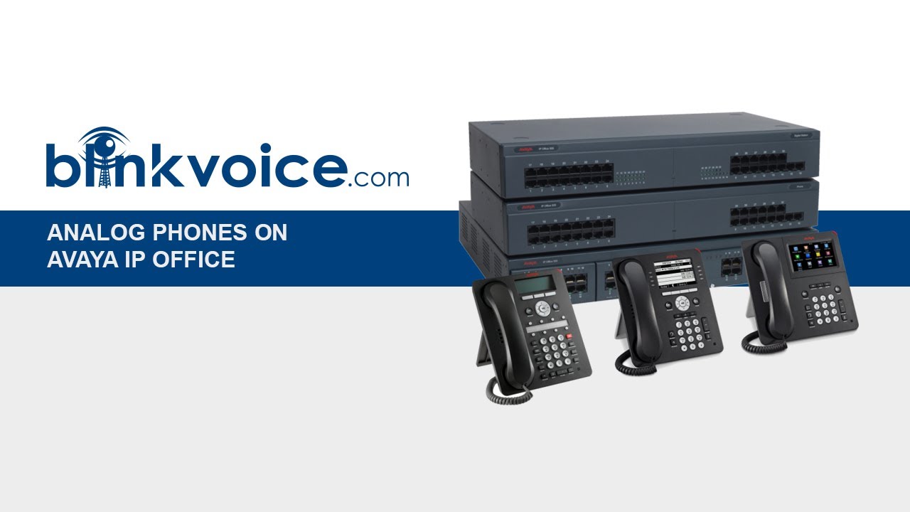Avaya IP Office Analog Phones - End User Lesson