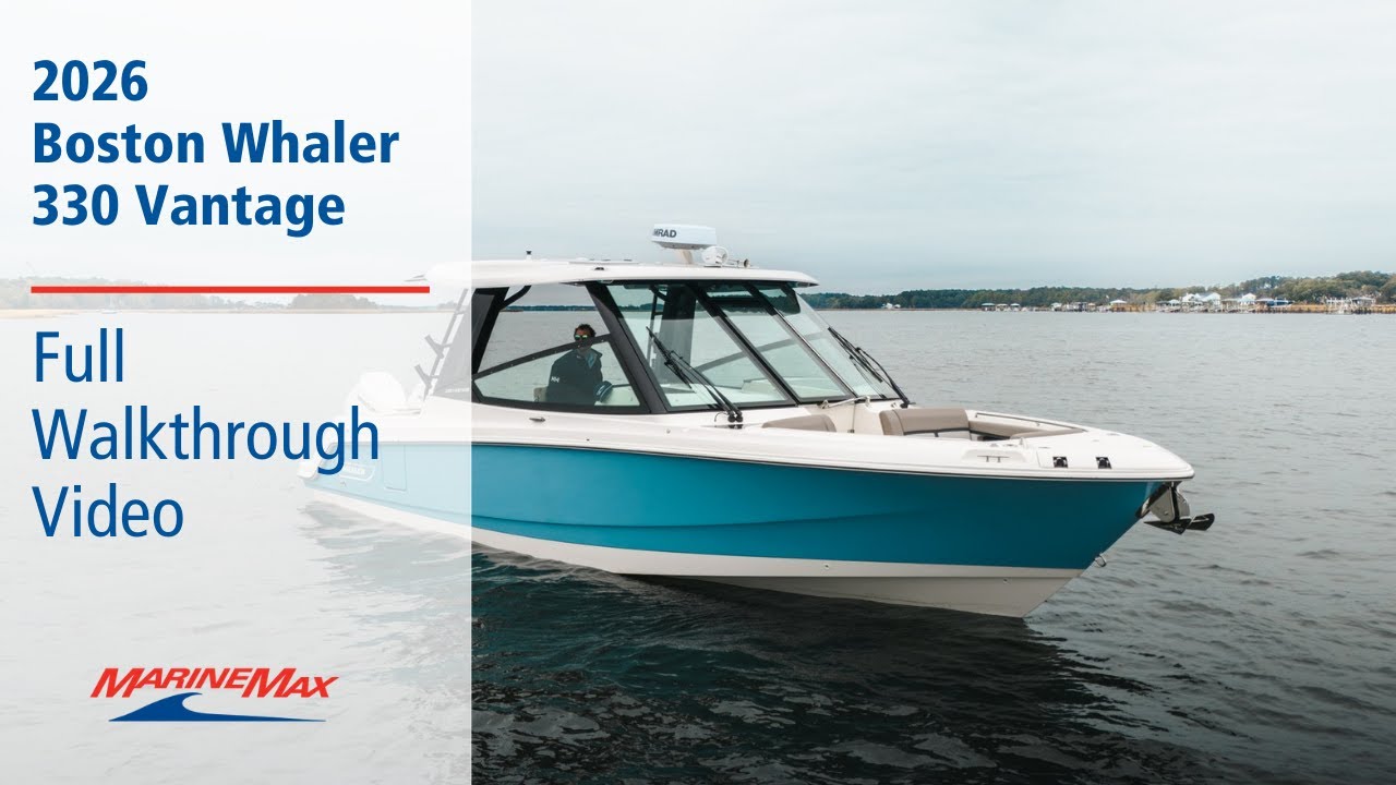 Boston Whaler 330 Vantage I MarineMax Charleston 2026 года выпуска