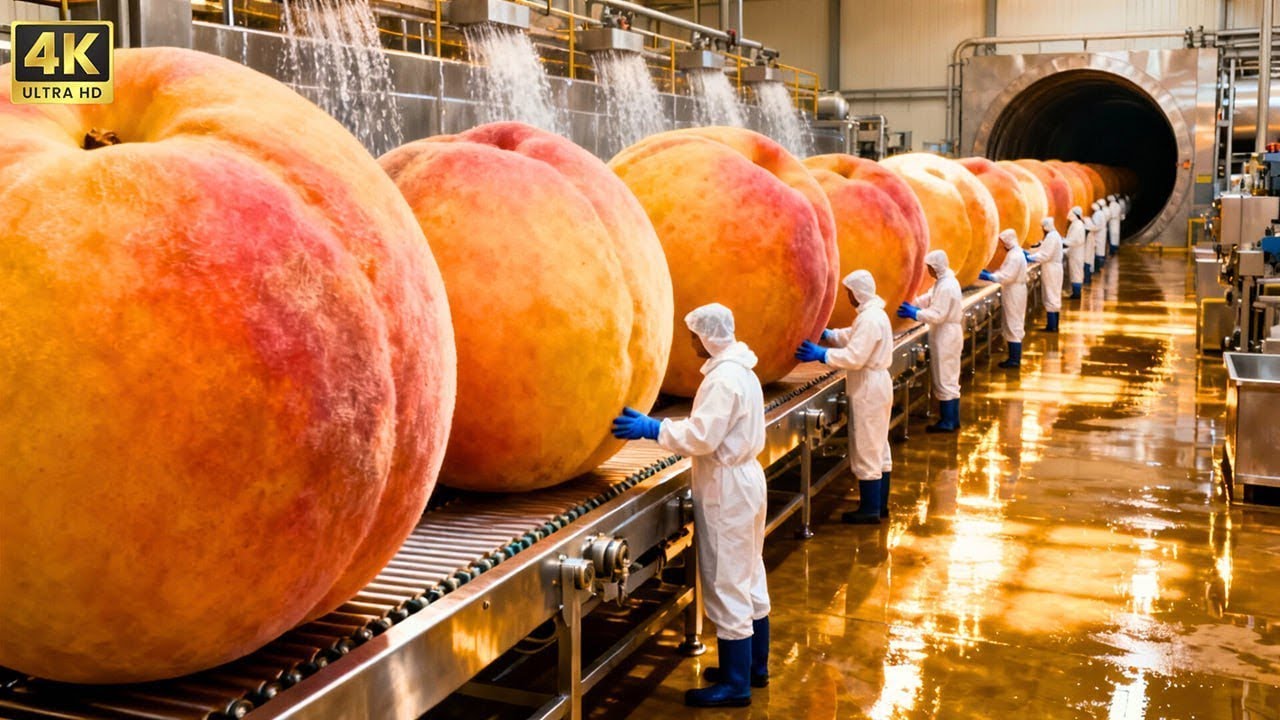 Inside a Modern Apricot Drying Plant: From Raw Apricots to Golden Dried Fruit (Full Process)
