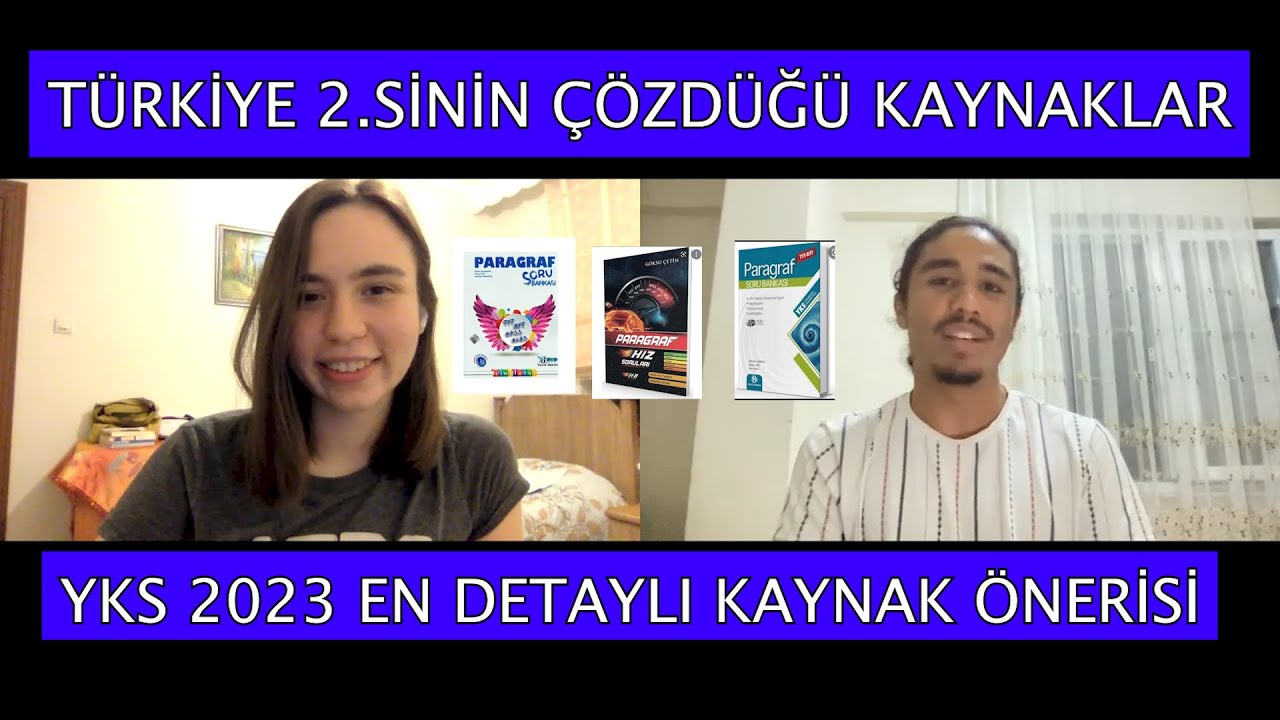 Türkiye 2.sinin Çözdüğü Kaynaklar | YKS 2023 en detaylı Kaynak Önerisi TYT #yks #yks2023 #tyt