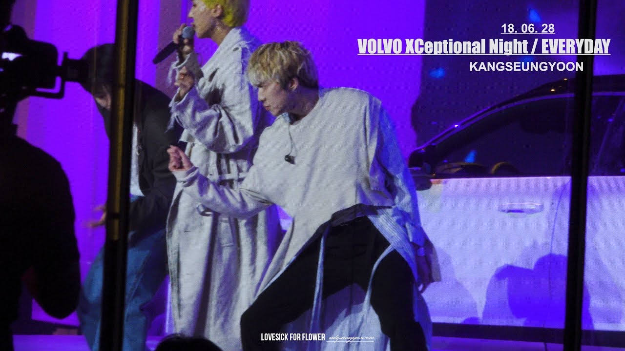 180628 VOLVO XCeptional Night 위너 강승윤 직캠 - EVERYDAY