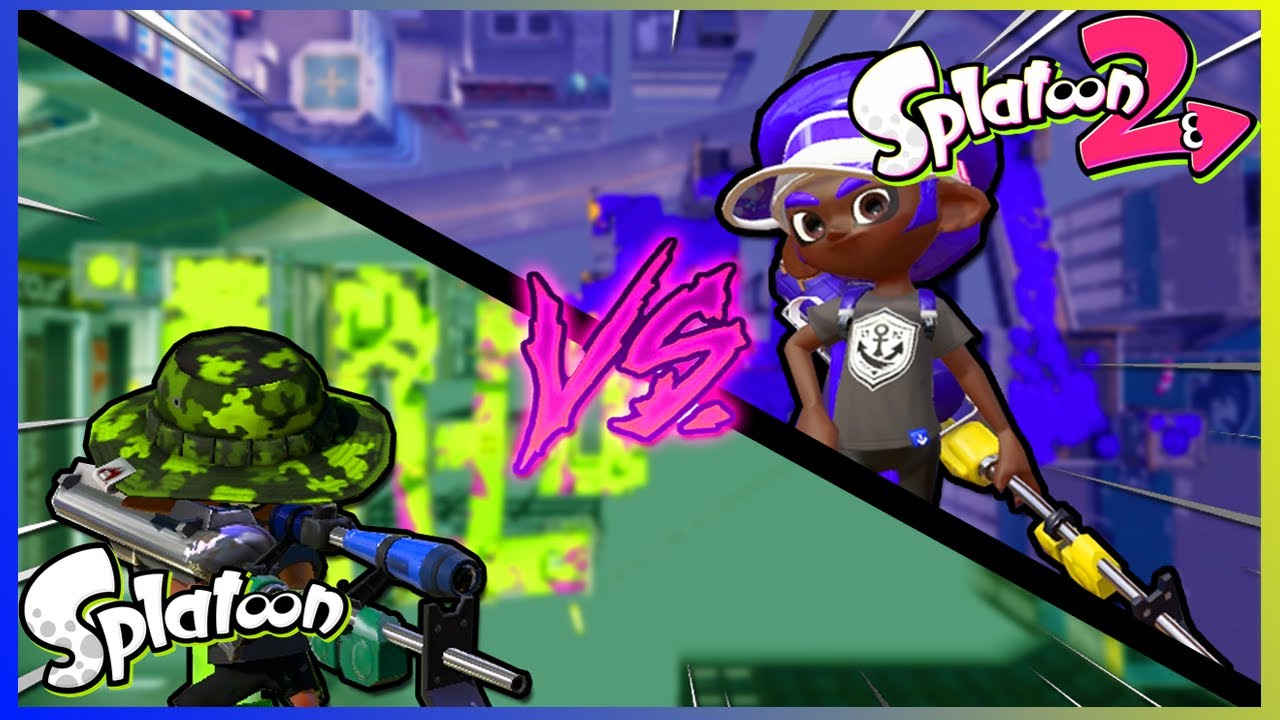 Splatoon 1 vs Splatoon 2 Players