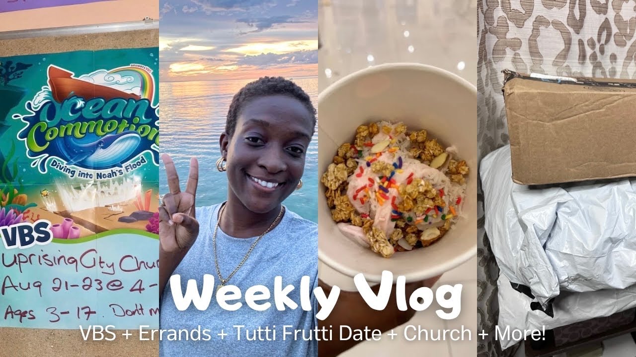 WEEKLY VLOG: VBS + Errands + Tutti Frutti Date + Church & More!