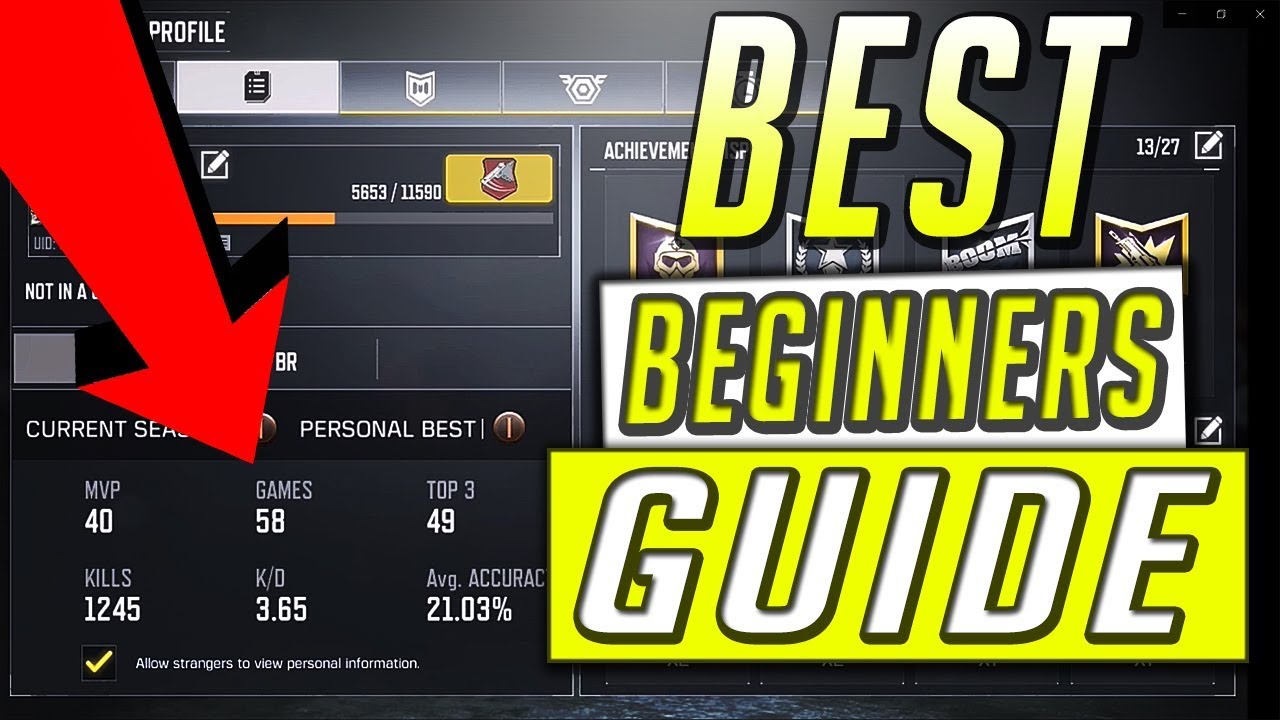 COD Mobile Beginners Guide