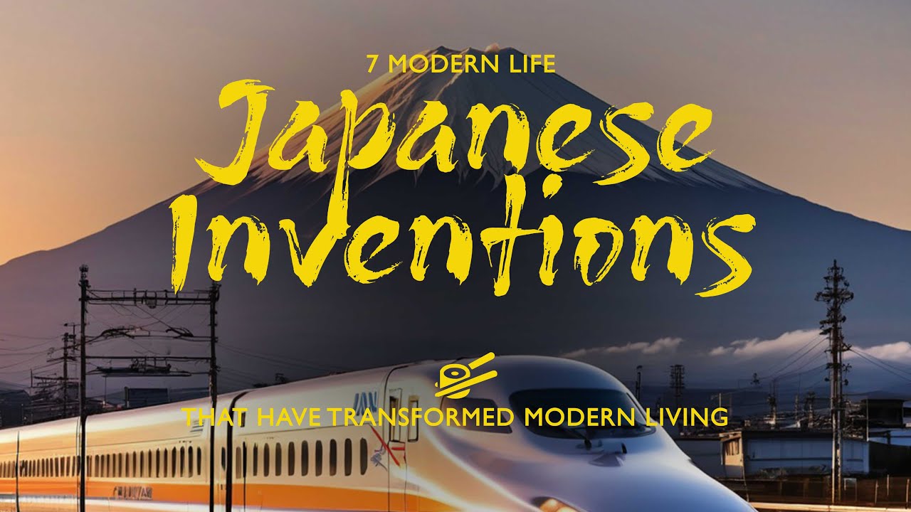 7 Modern Life Japanese Innovations | SUSHI, QR CODES, BULLET TRAIN AND EMOJIS!!