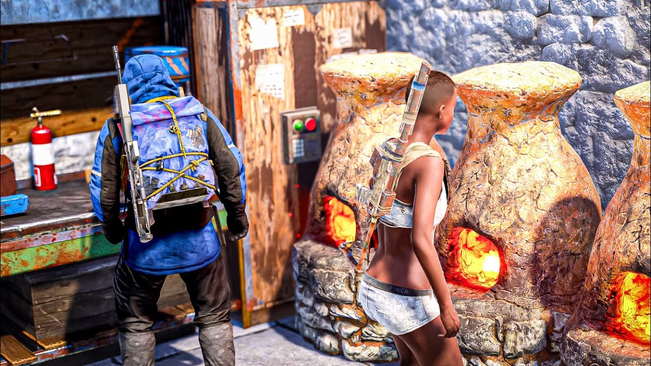 this duo rage quit and I got them raided afterward 😂 - RUST SOLO #18 S136