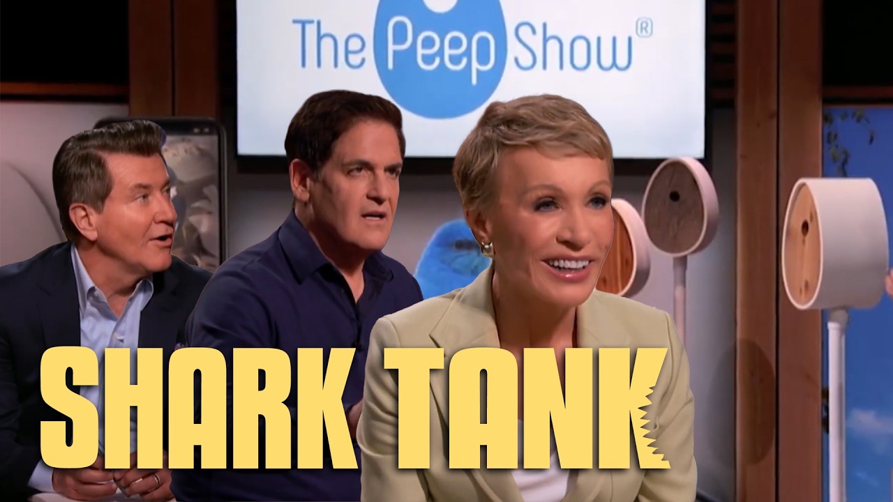The Peep Show Has Mr. Wonderful Talking Monkey Business!? | Shark Tank US | Shark Tank Global