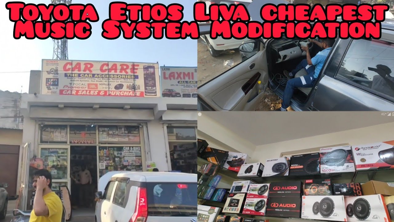 Toyota Etios Liva cheapest Music System Modification!! #toyota #etiosliva #etios