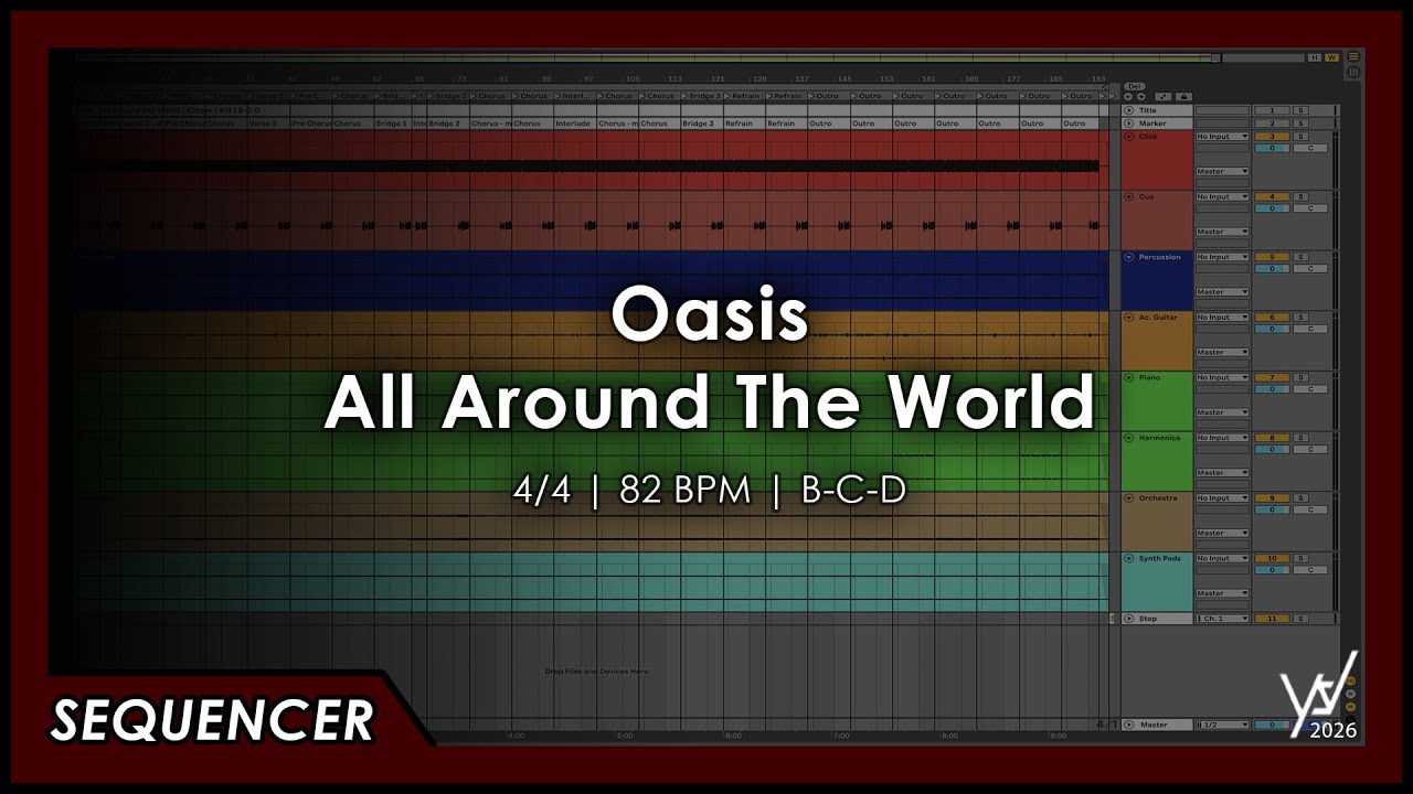 Oasis - All Around The World [Sequencer]