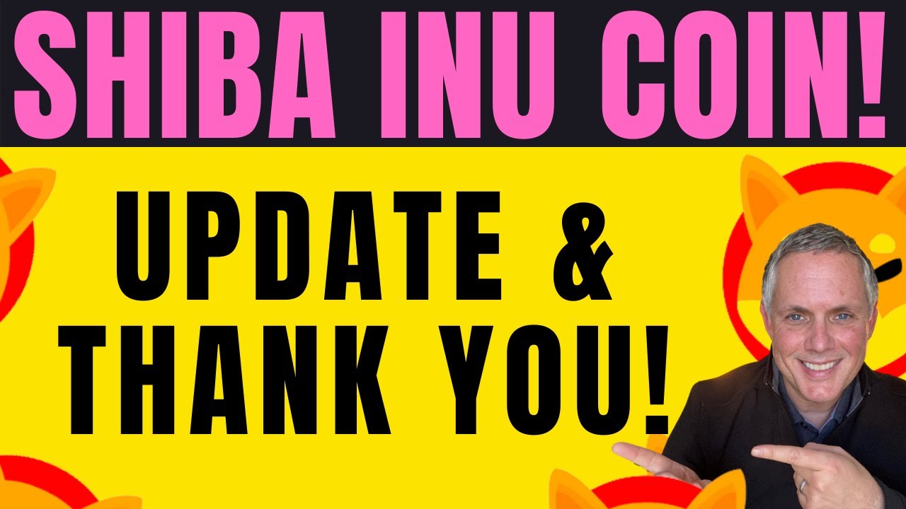 SHIB ARMY - THANK YOU! I WILL CONTINUE TO COVER SHIBA INU (BECAUSE OF YOUR SUPPORT)