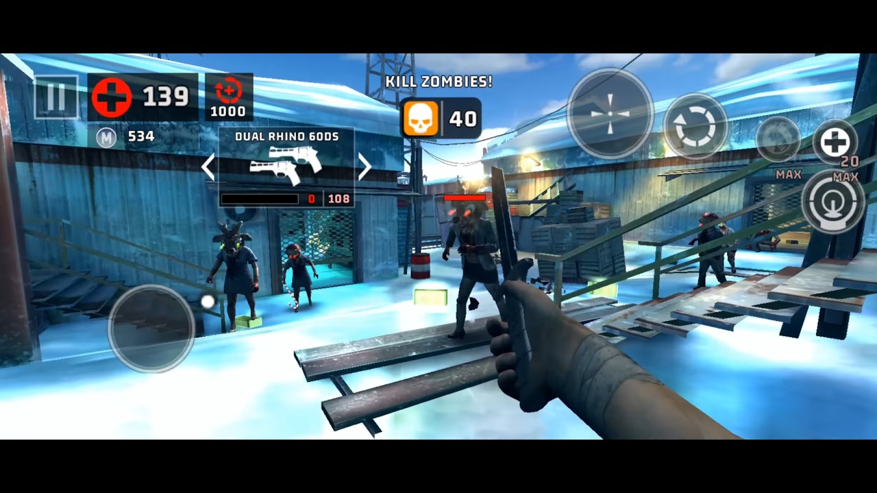 DEAD TRIGGER 2 MERCENARY PACK UNCUT ASSAULT MISSIONS WITH EVERY BOSS #dt2