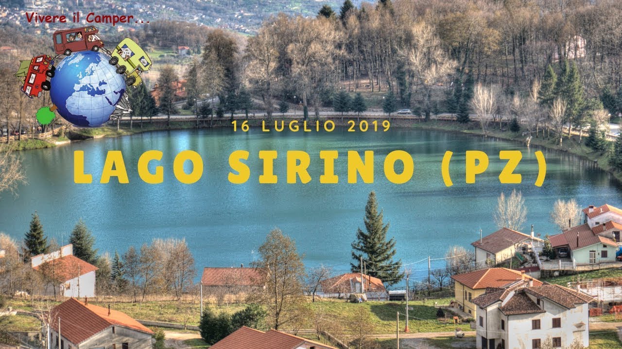 Lago Sirino (PZ). Viaggio Estate 2019in camper...
