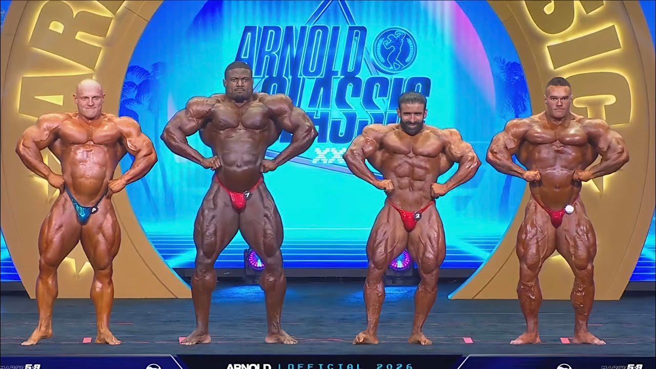ARNOLD CLASSIC MEN'S BODYBUILDING PRE-JUDGING 2026.