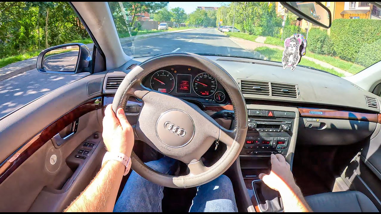 2001 Audi A4 B6 [1.8 T 163HP] |0-100| POV Test Drive #1854 Joe Black