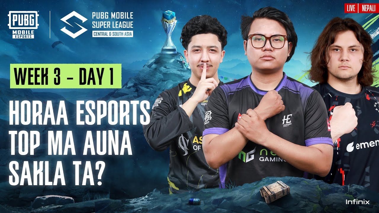 [NP] 2024 PMSL CSA League Stage W3D1 | Spring | Horaa Esports Top ma auna sakla ta?