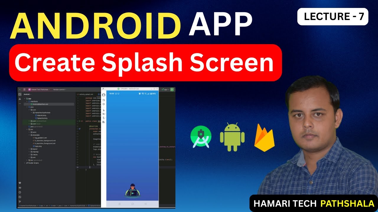 Create Splash Screen in Android Studio | Beginner Friendly Tutorial