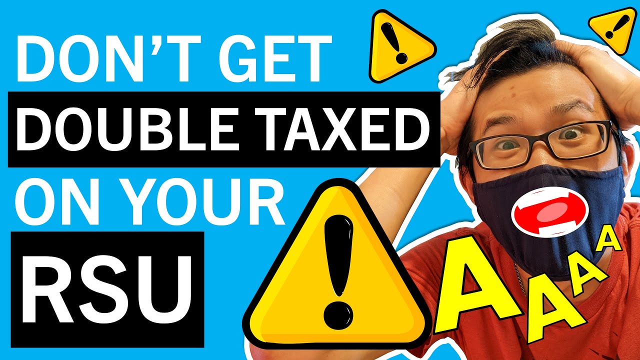 You're getting DOUBLE TAXED on your RSU | How to avoid Restricted Stock Units DOUBLE TAX