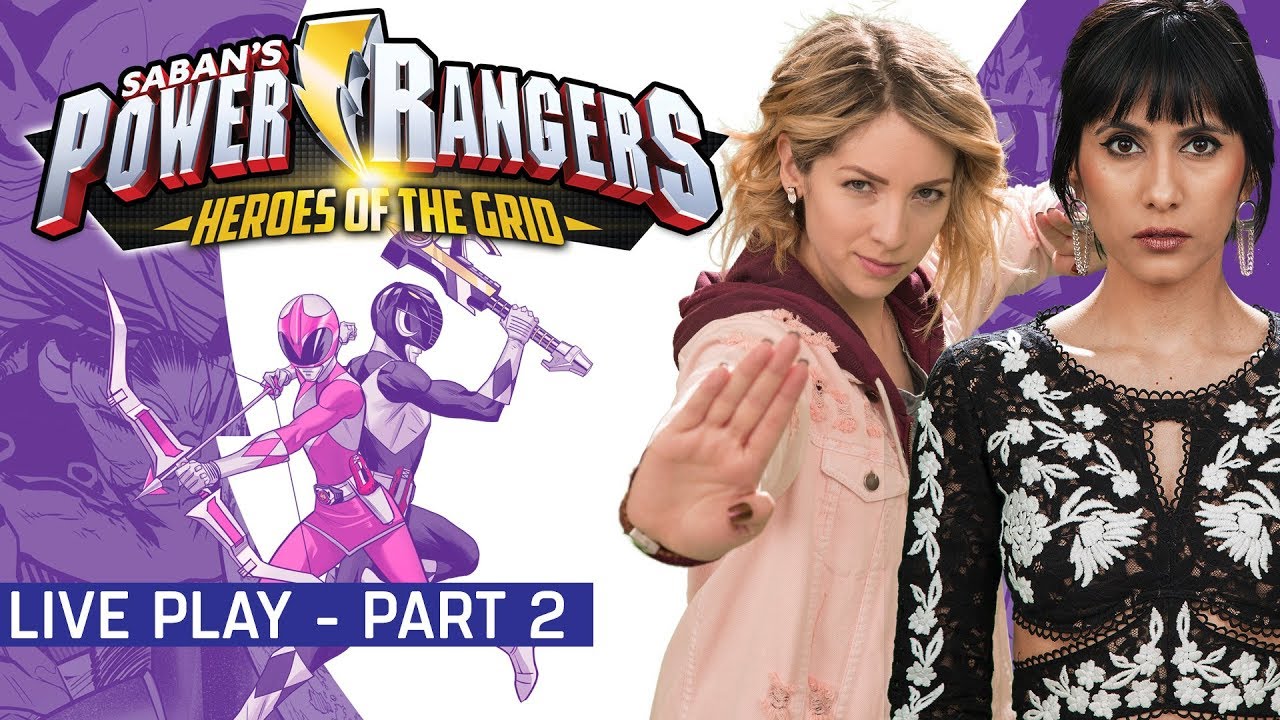 Power Rangers Heroes Of The Grid Live Play Part 2 w/ Strawburry17 and Cristina Vee!