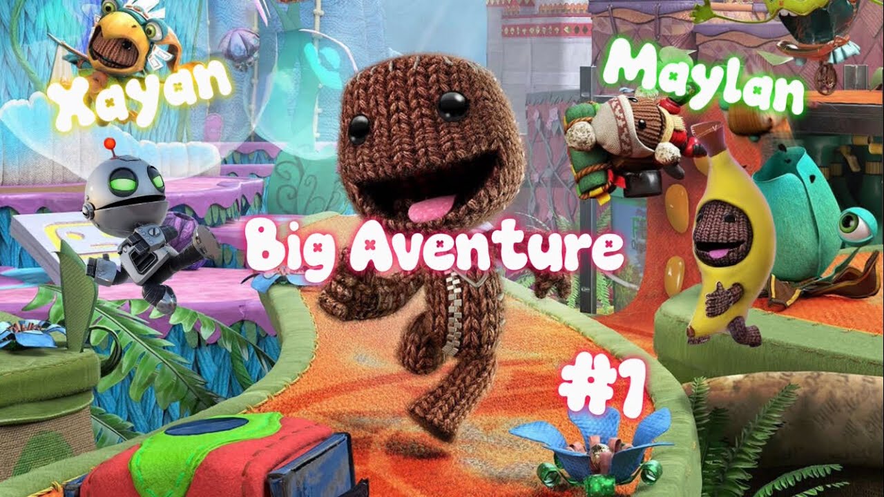 Big Aventure Sack boy Prt 1 🔥#sackboyps5 #aventure #jeuvidéo 