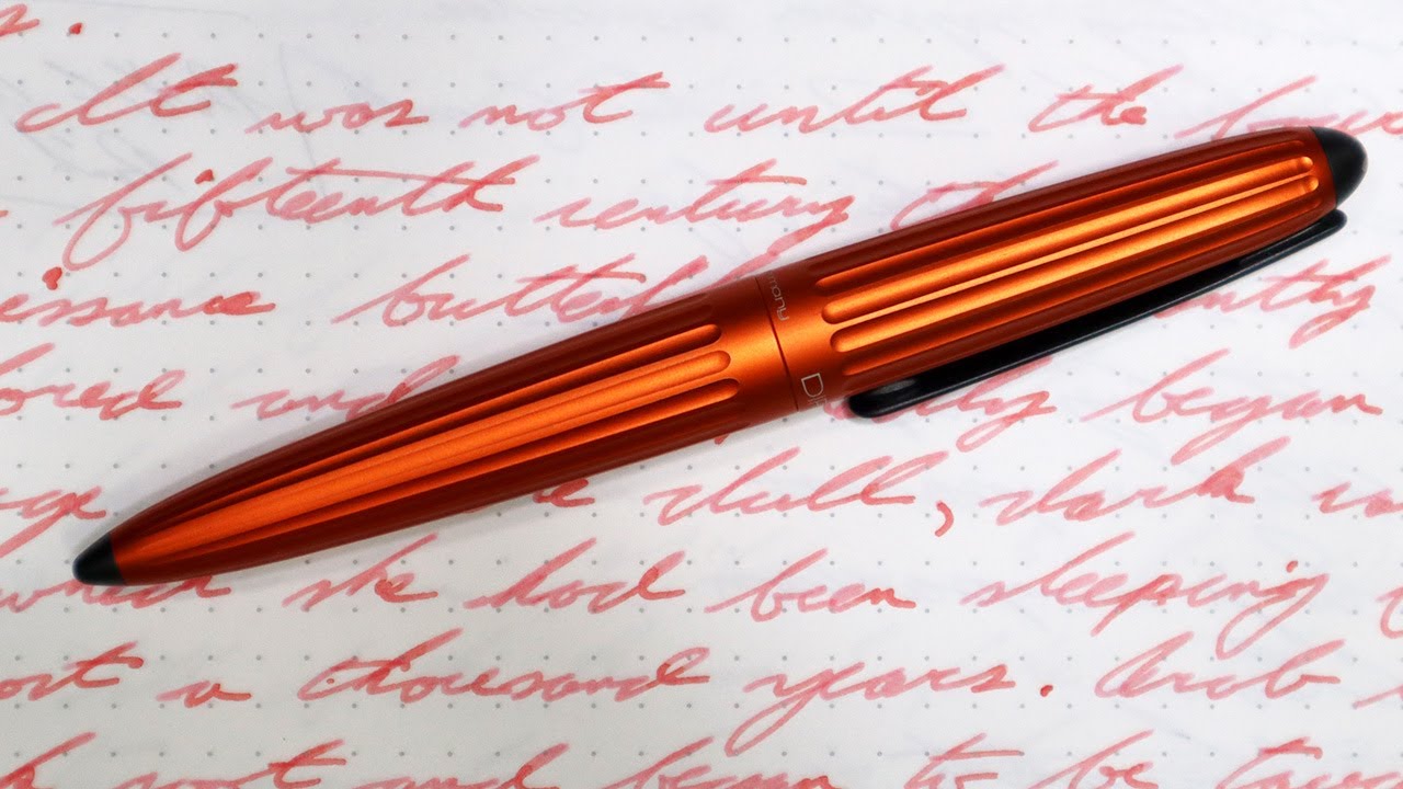 Diplomat Aero Fountain Pen Ink #fountainpenink #fountainpens