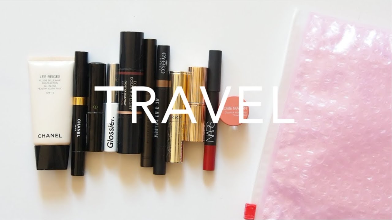 Travel Makeup Bag | Minimal, Multitasking Essentials and Routine
