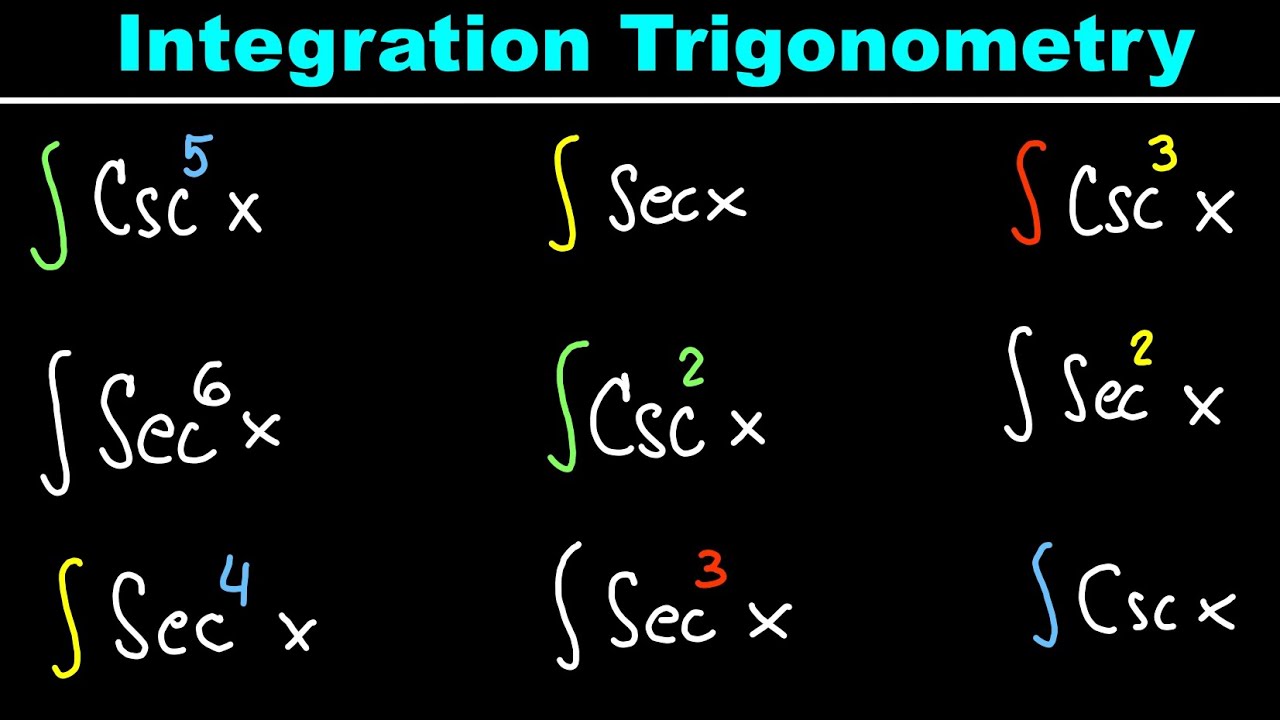 Integration - Sec & Csc