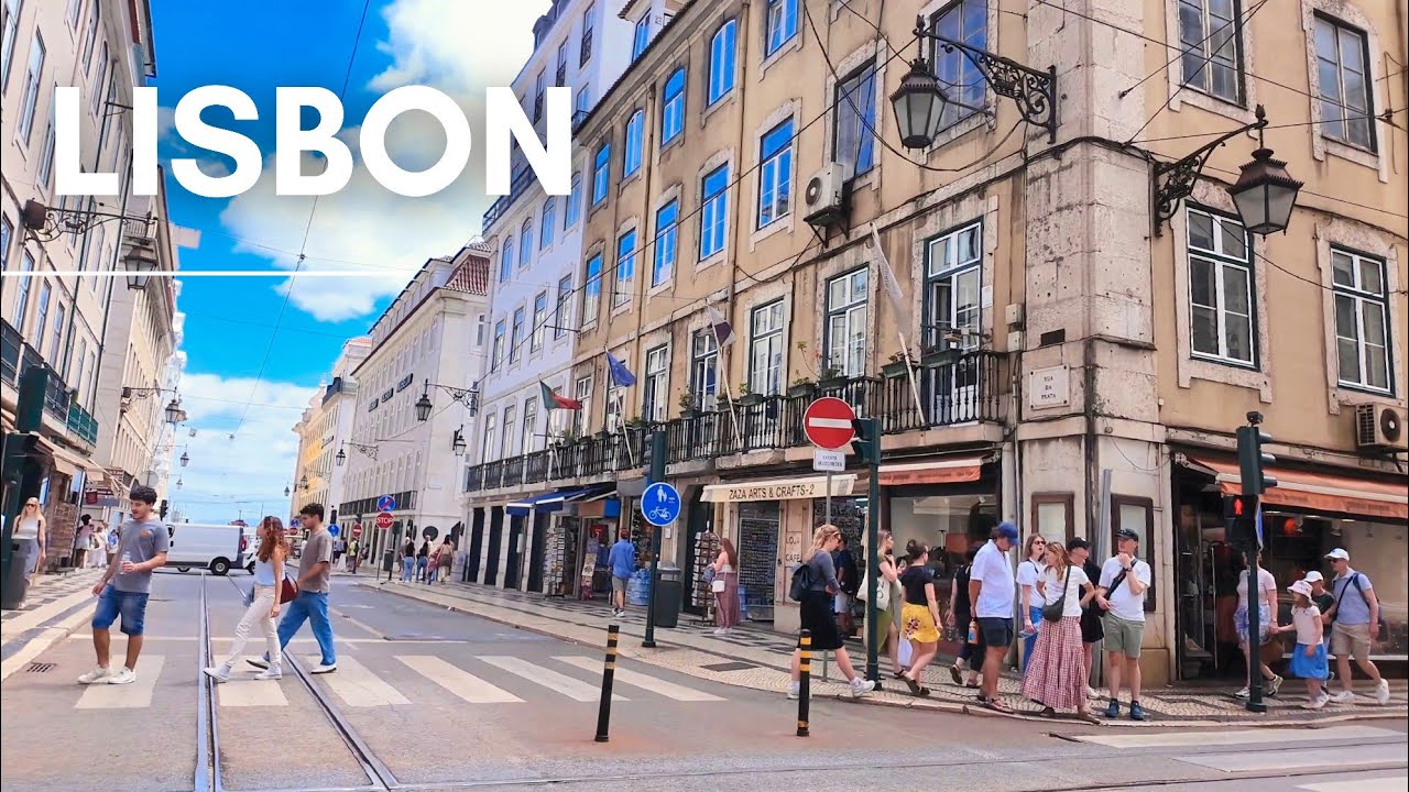 Lisbon Downtown in Summer | Lisbon PORTUGAL